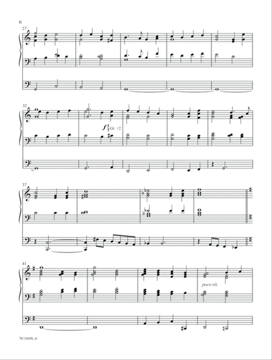 Go Out with Joy! (Digital Download) Organ scores gallery preview page 6