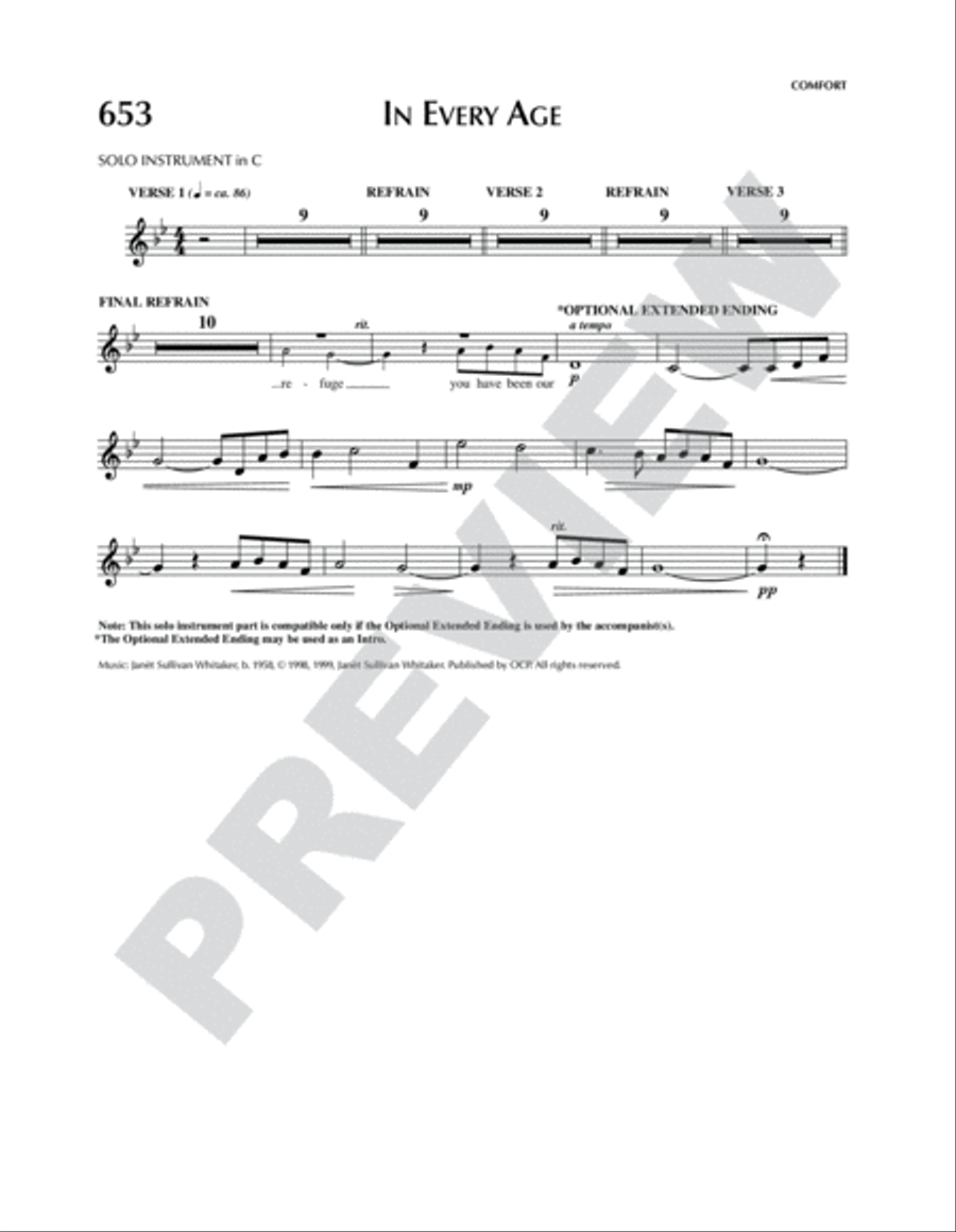 Glory & Praise Third Edition Praise scores gallery preview page 17