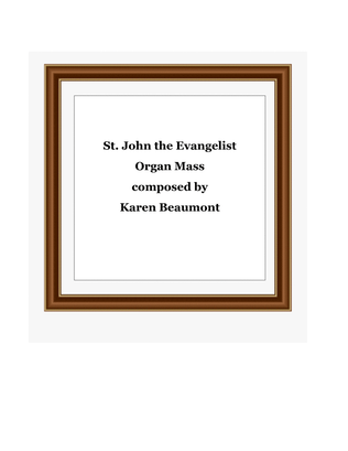 Book cover for St. John the Evangelist Organ Mass