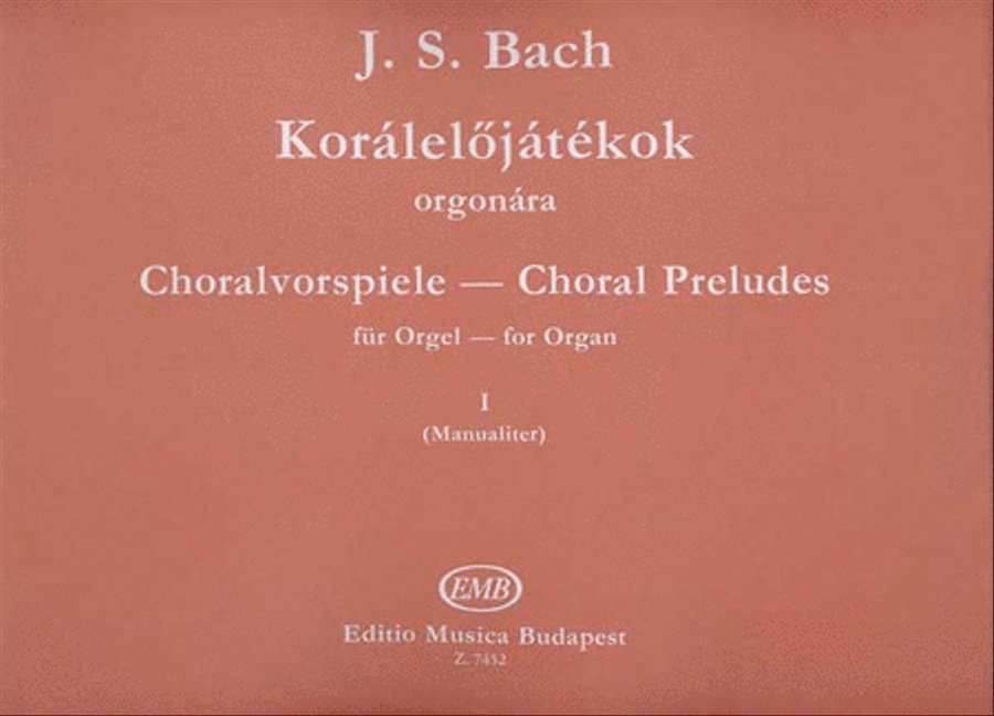 Choralvorspiele Organ scores gallery preview page 1