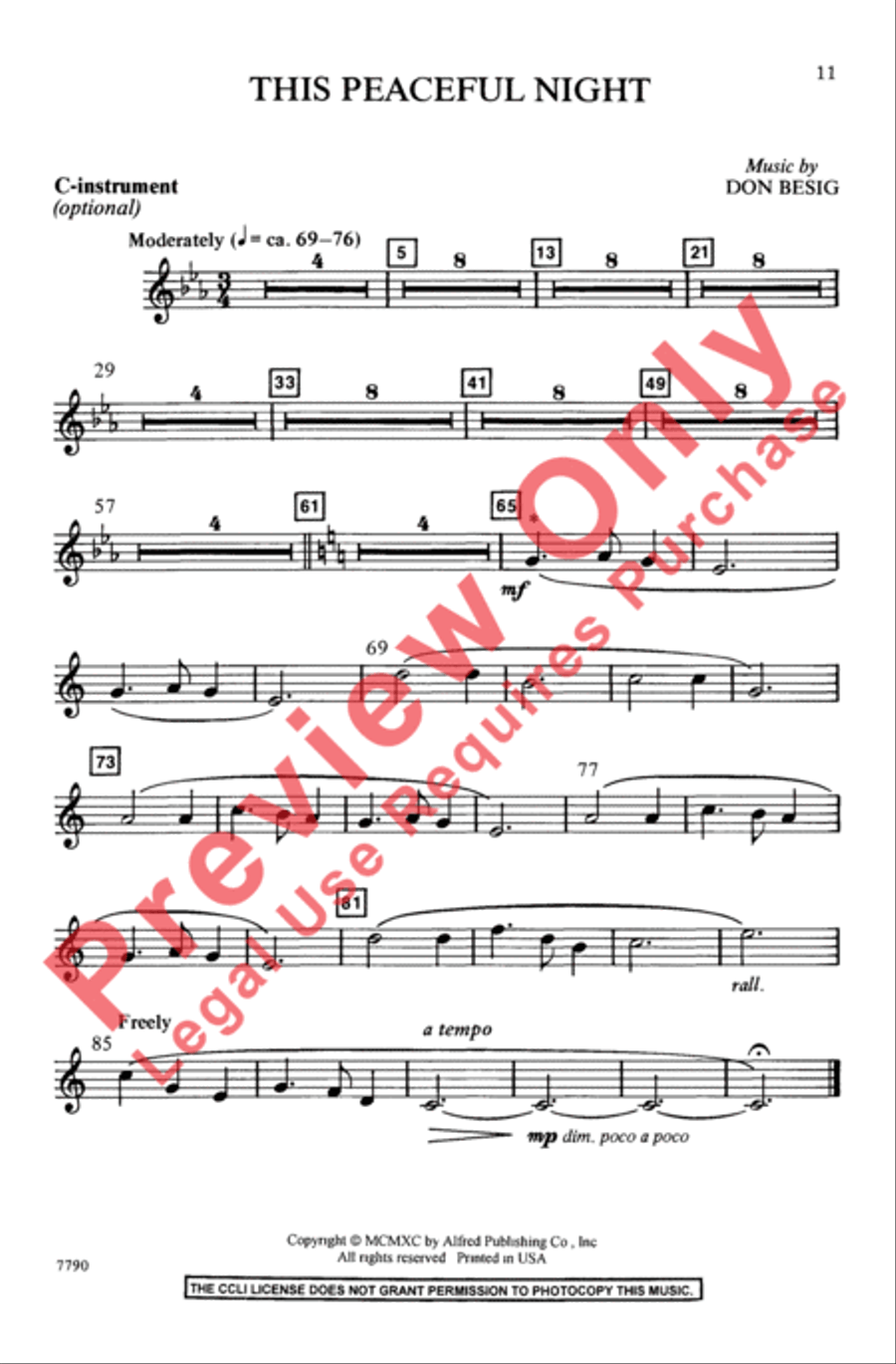 This Peaceful Night This Peaceful Night 2-Part scores gallery preview page 11