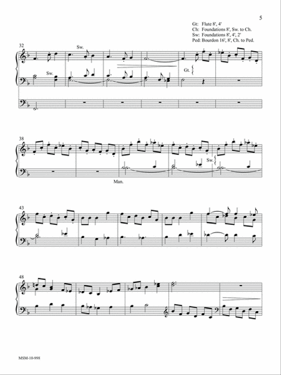 The Merry Organ Organ scores gallery preview page 5
