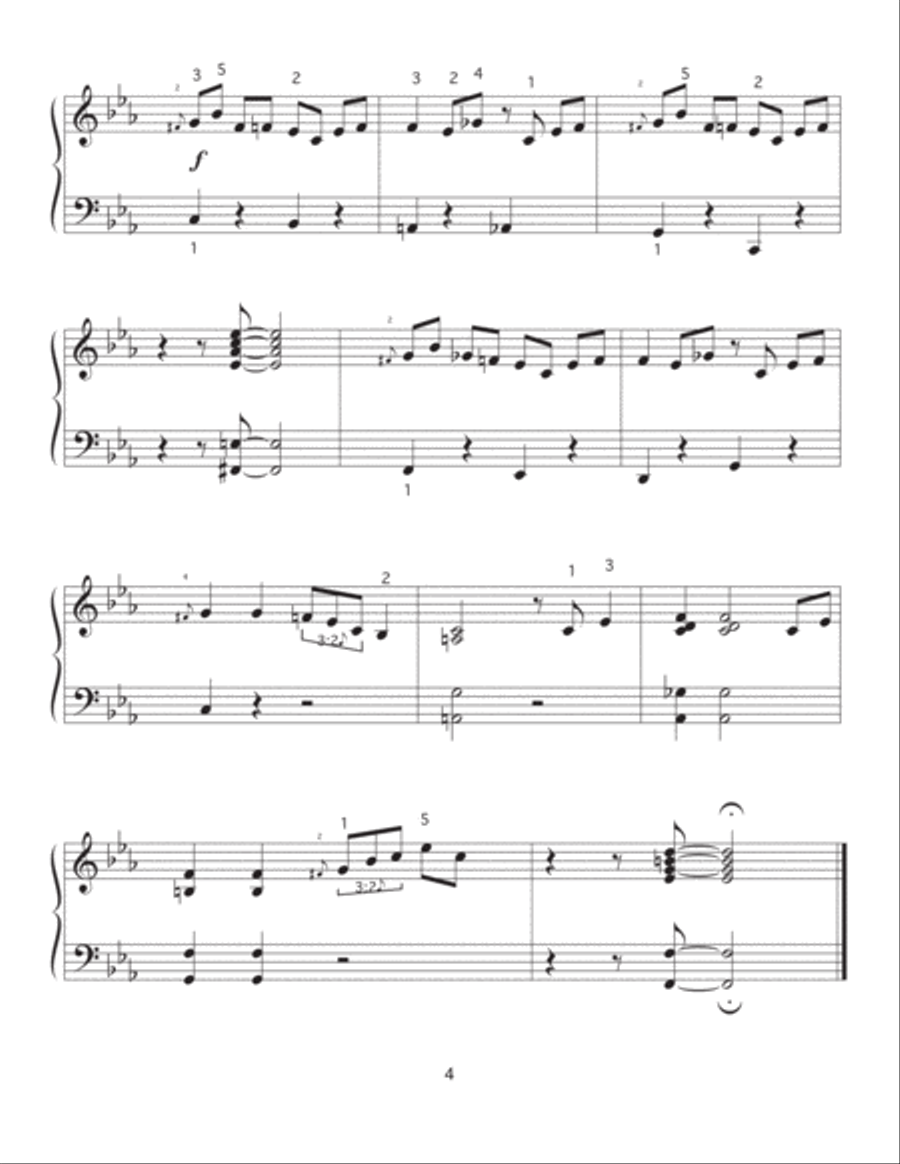 Hip Parade Piano Solo scores gallery preview page 6