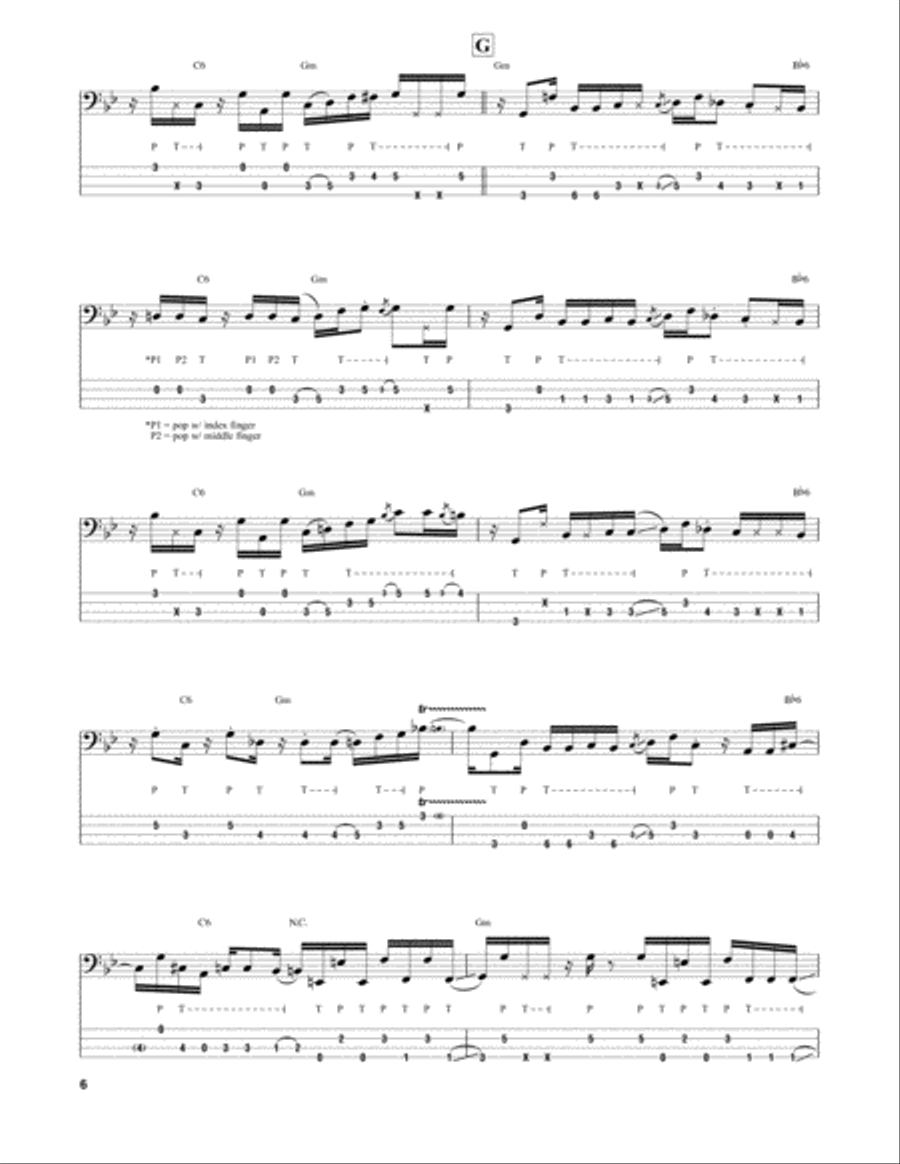 Detroit Guitar Tablature scores gallery preview page 6
