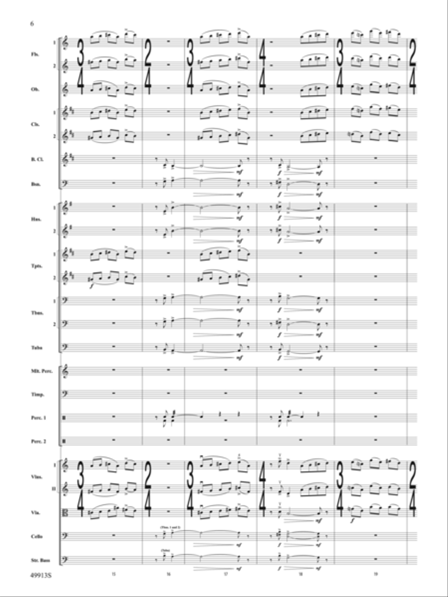 Fantastic Beasts: The Secrets of Dumbledore: Score Full Orchestra scores gallery preview page 6
