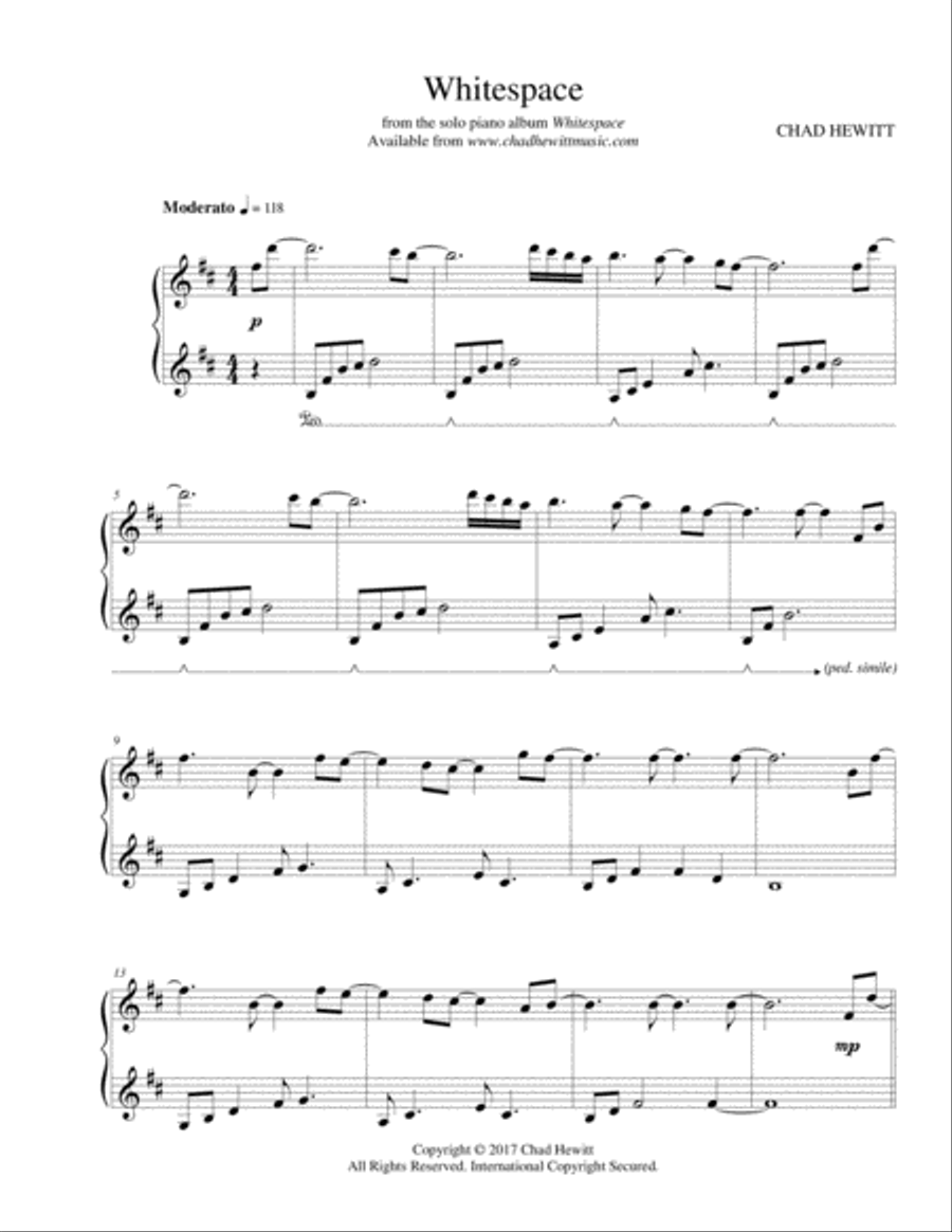 Whitespace Piano Method scores gallery preview page 1