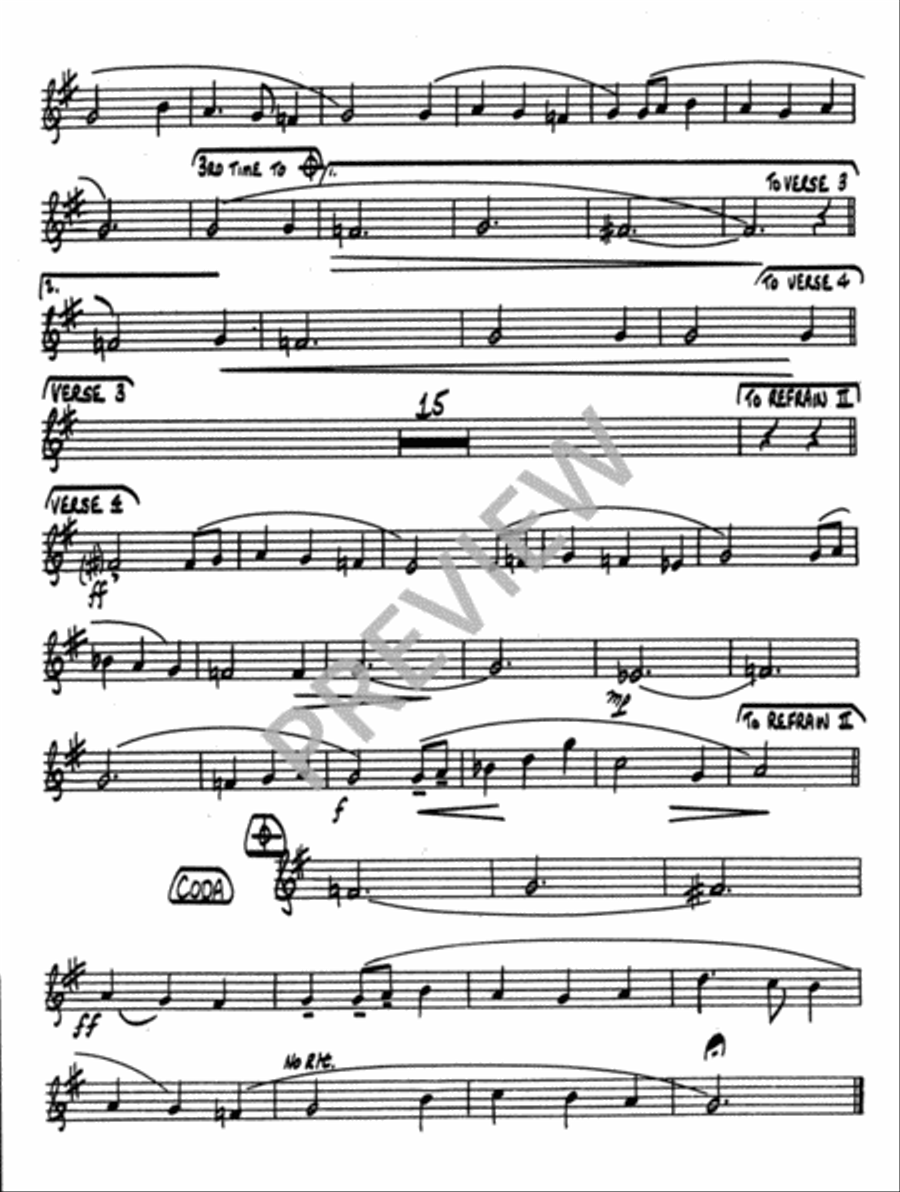 Today Is Born Our Savior - Instrument edition Handbell Choir scores gallery preview page 5