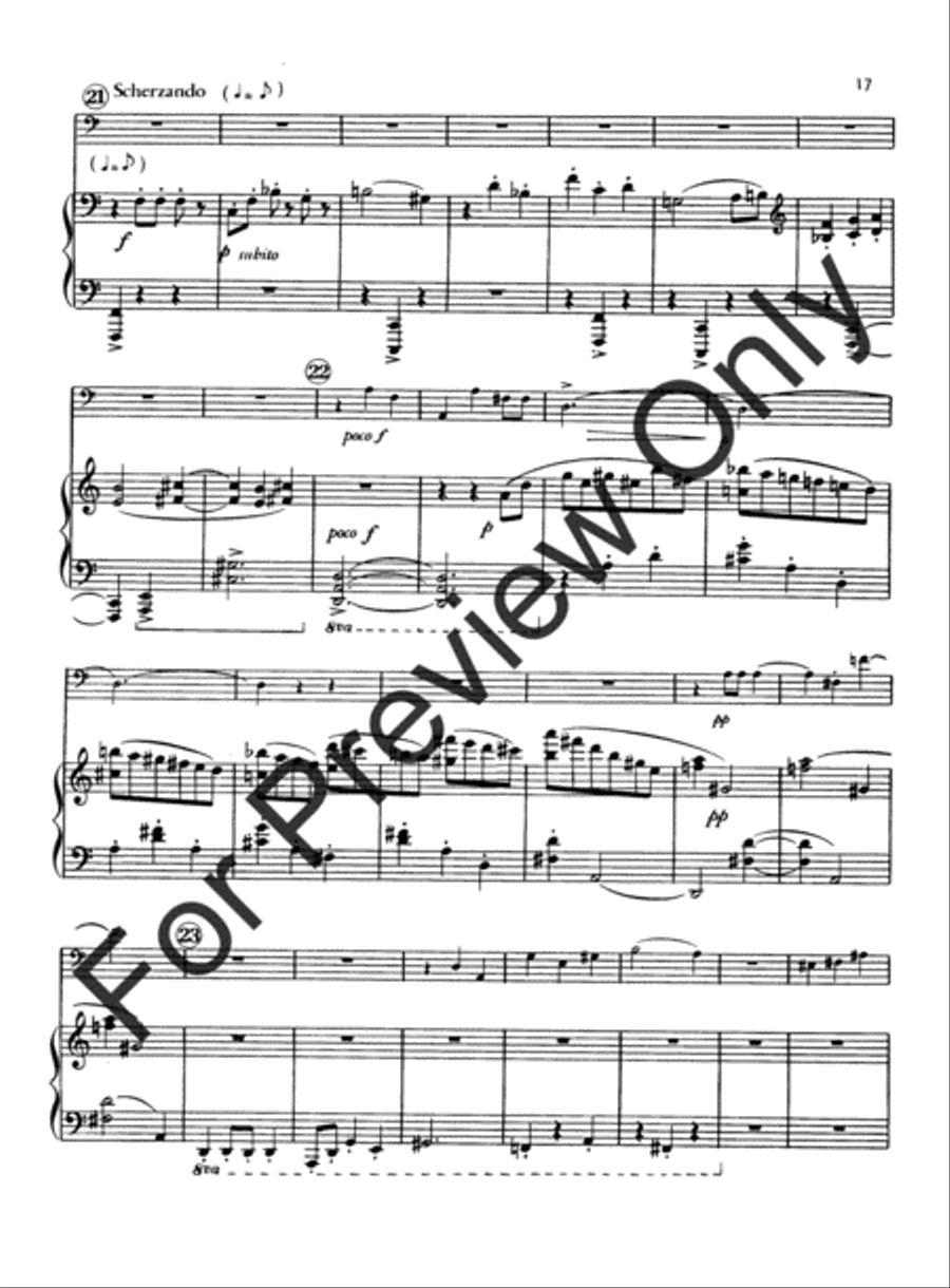 Sonata Concertante Trombone scores gallery preview page 18