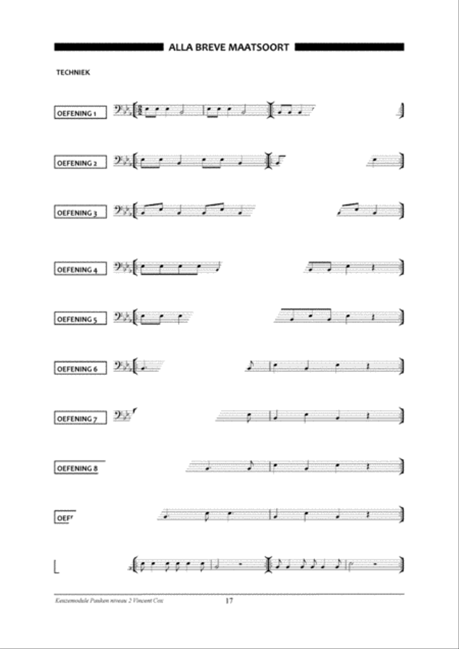 Percussion Modular: Pauken 2 Percussion scores gallery preview page 18