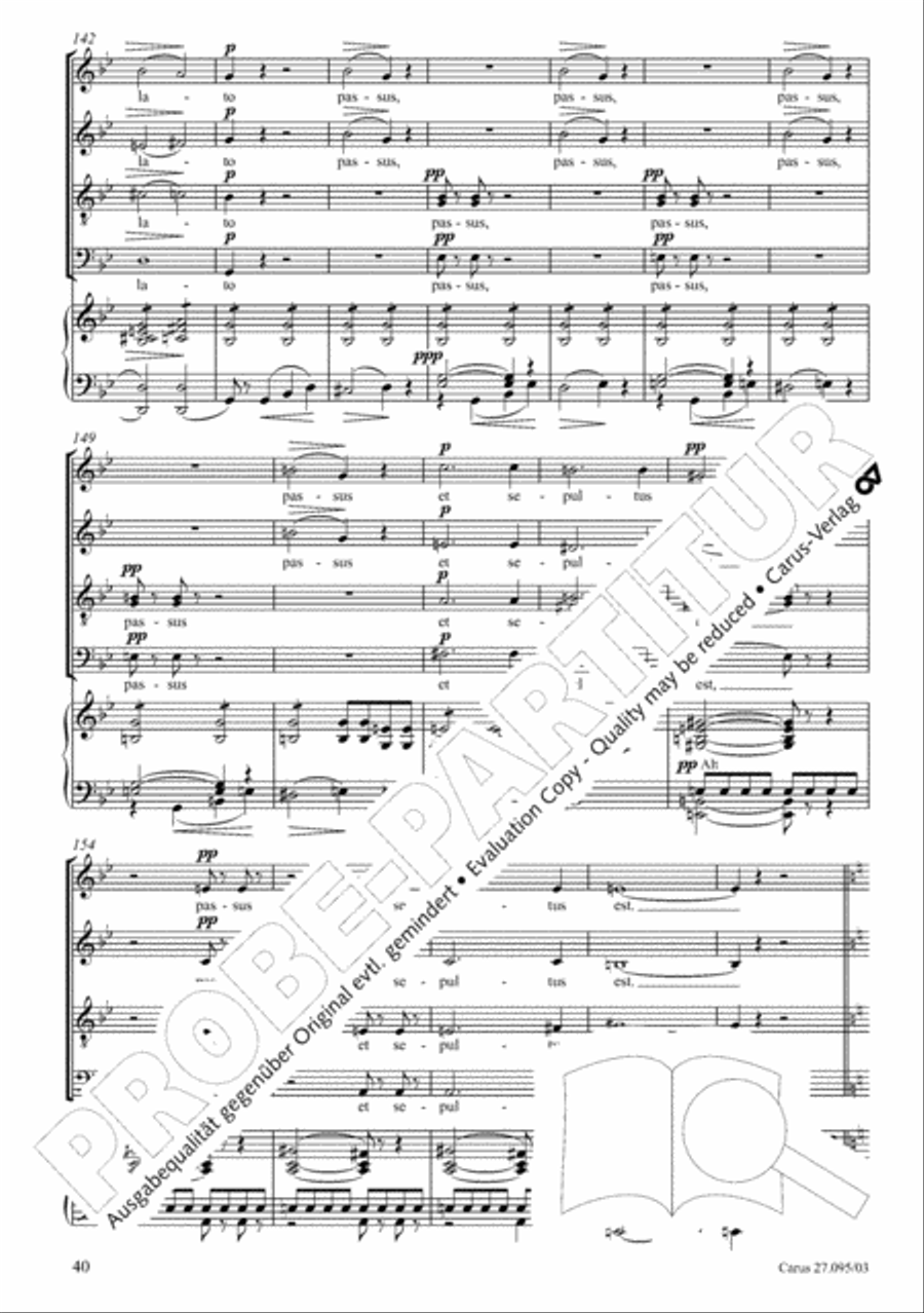 Messe solennelle de sainte Cecile Messe solennelle de sainte Cecile STB scores gallery preview page 41