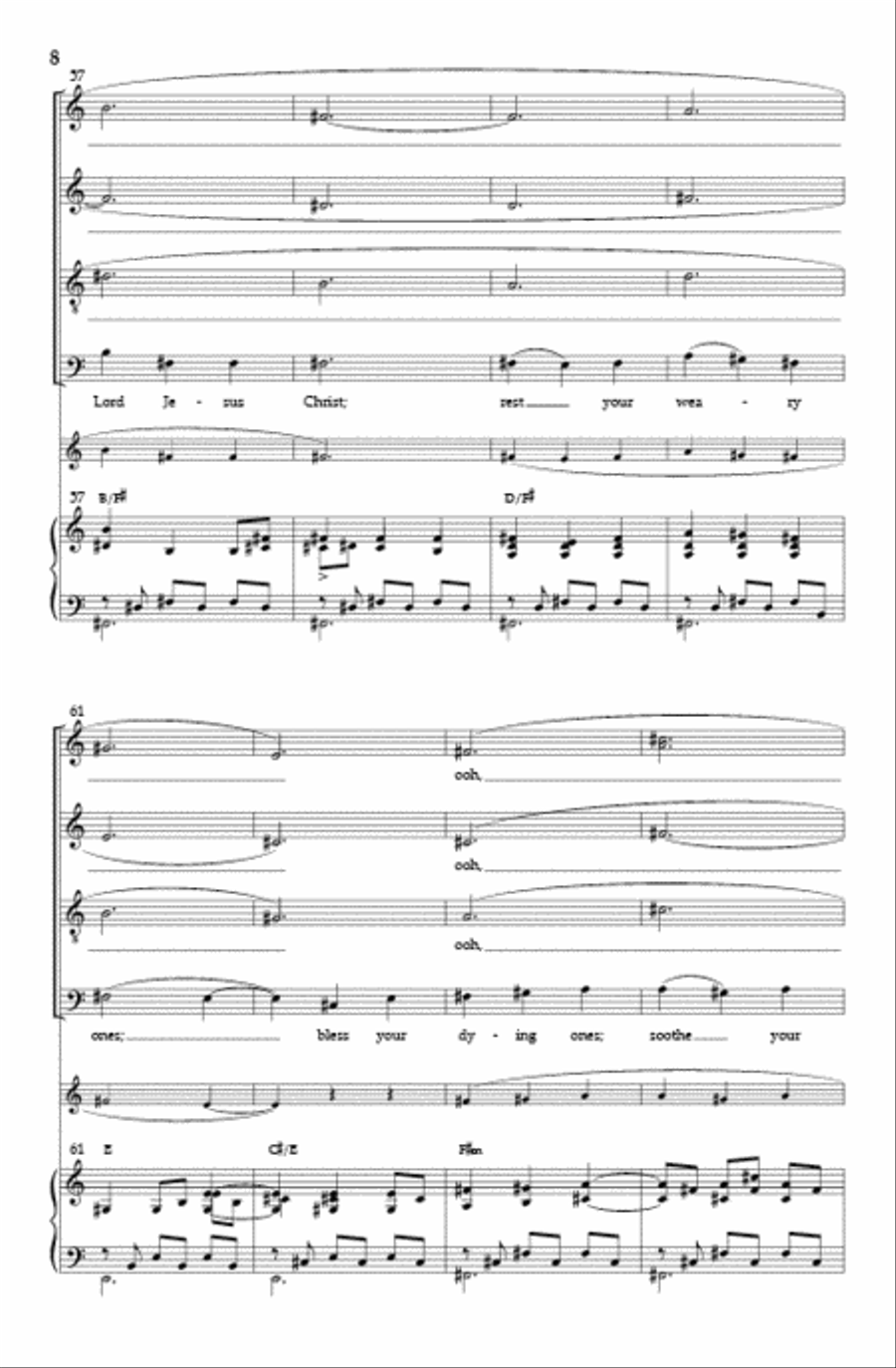 Evening Prayer Divisi scores gallery preview page 7