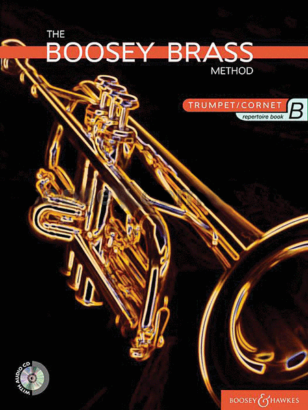 Boosey Brass Method Trumpet Cornet Repertoire Book B with Keyboard Accompaniment