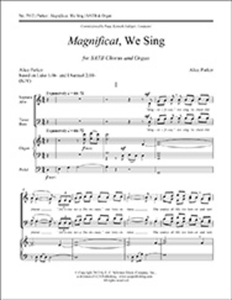 Magnificat, We Sing image number null