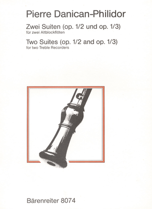 Book cover for Zwei Suiten, op. 1/2+3