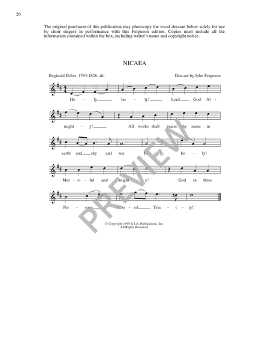 Festival Hymns for Organ, Brass, and Timpani - Volume 3, General Trombone scores gallery preview page 22