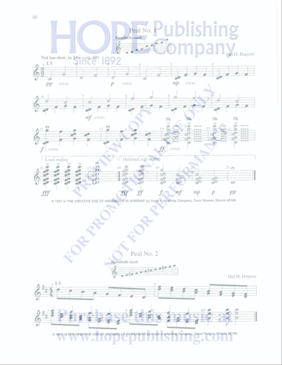Practical Guide to Arranging Music for Organ, Choir, Handbells & Other Instrumen Choir scores gallery preview page 47