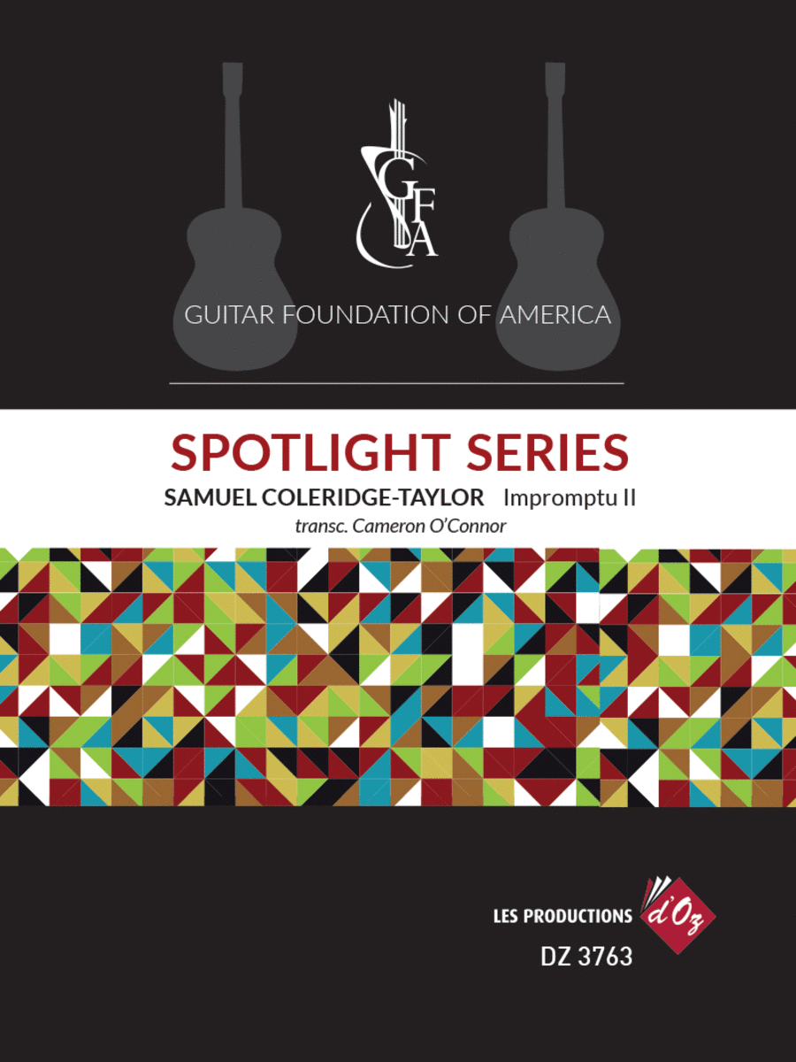 GFA Spotlight Series, Impromptu II Classical Guitar scores gallery preview page 1