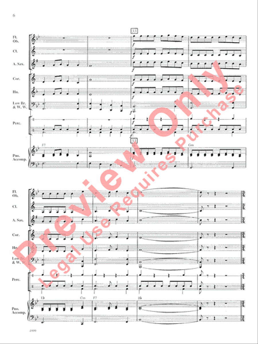 Crater Lake Overture Crater Lake Overture Concert Band scores gallery preview page 7