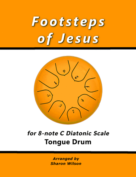 Footsteps of Jesus (for 8-note C major diatonic scale Tongue Drum) image number null
