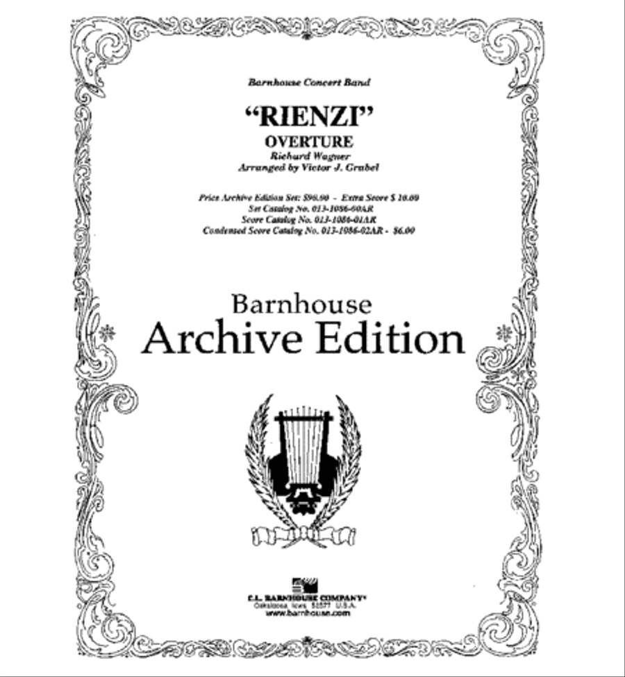Rienzi Concert Band scores gallery preview page 2