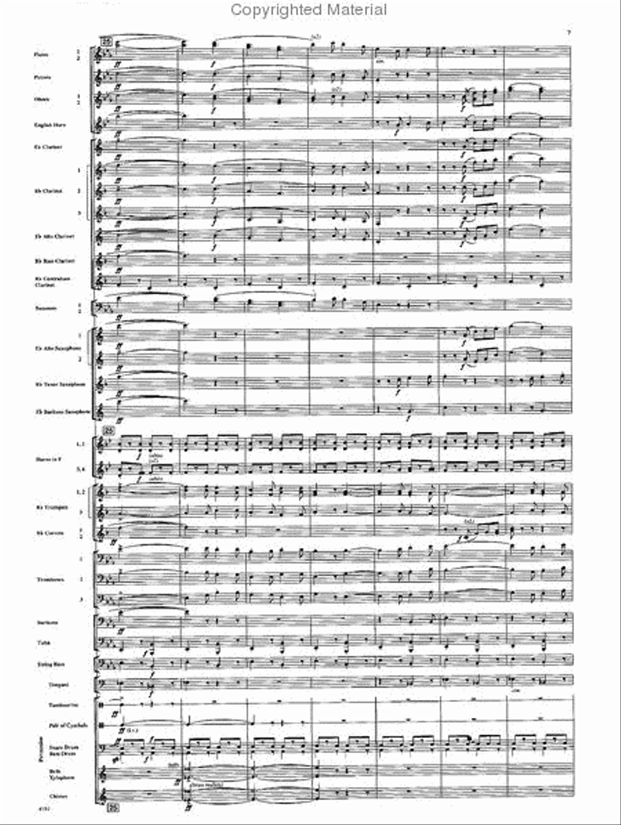 Funiculi, Funicula Concert Band scores gallery preview page 6