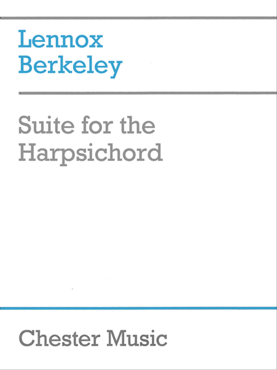 Suite for the Harpsichord Harpsichord scores gallery preview page 1