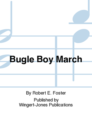 Bugle Boy March - Full Score
