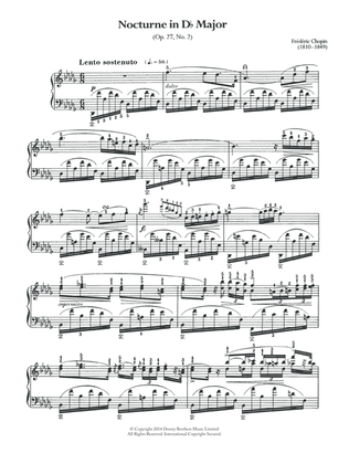 Book cover for Nocturne in D Flat Major, Op.27 No.2