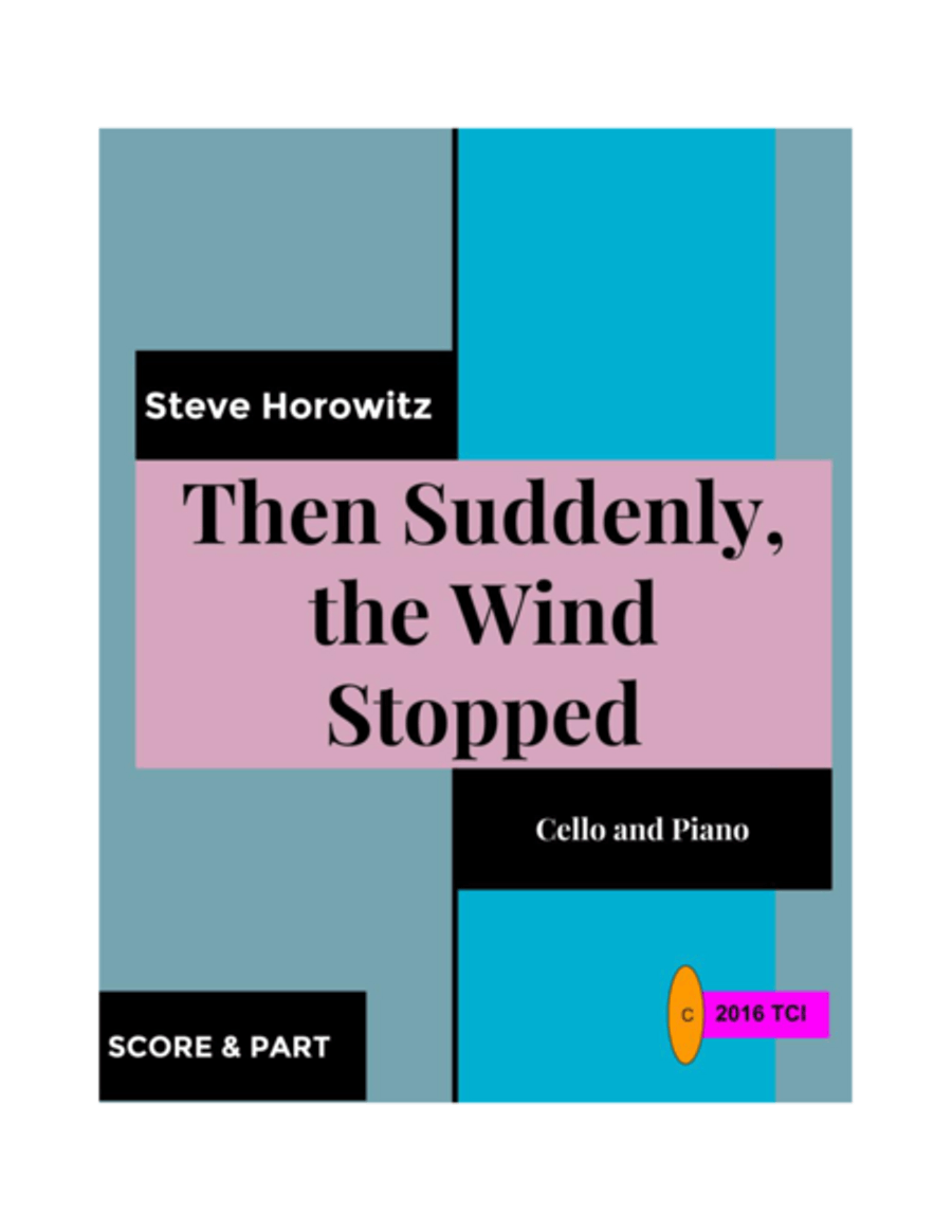 Then Suddenly, The Wind Stopped Piano scores gallery preview page 1