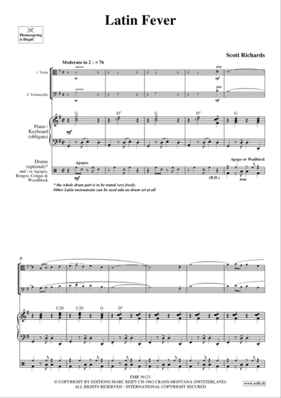 Latin Fever Cello scores gallery preview page 4