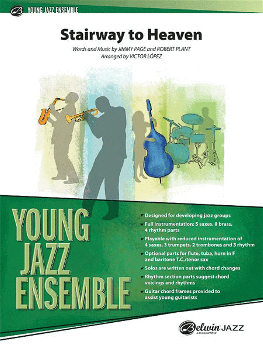 Stairway to Heaven Jazz Ensemble scores gallery preview page 1