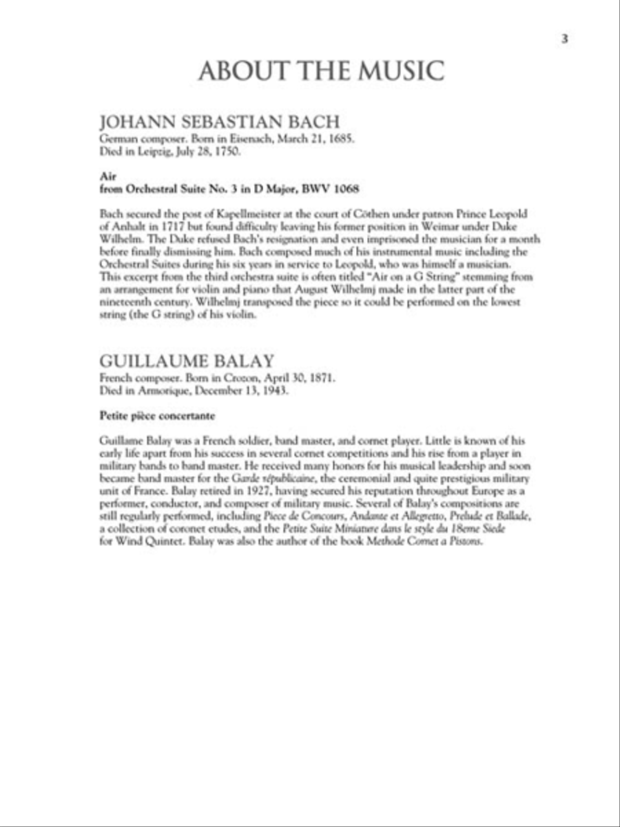 The Trumpet Collection The Trumpet Collection Trumpet Solo scores gallery preview page 4
