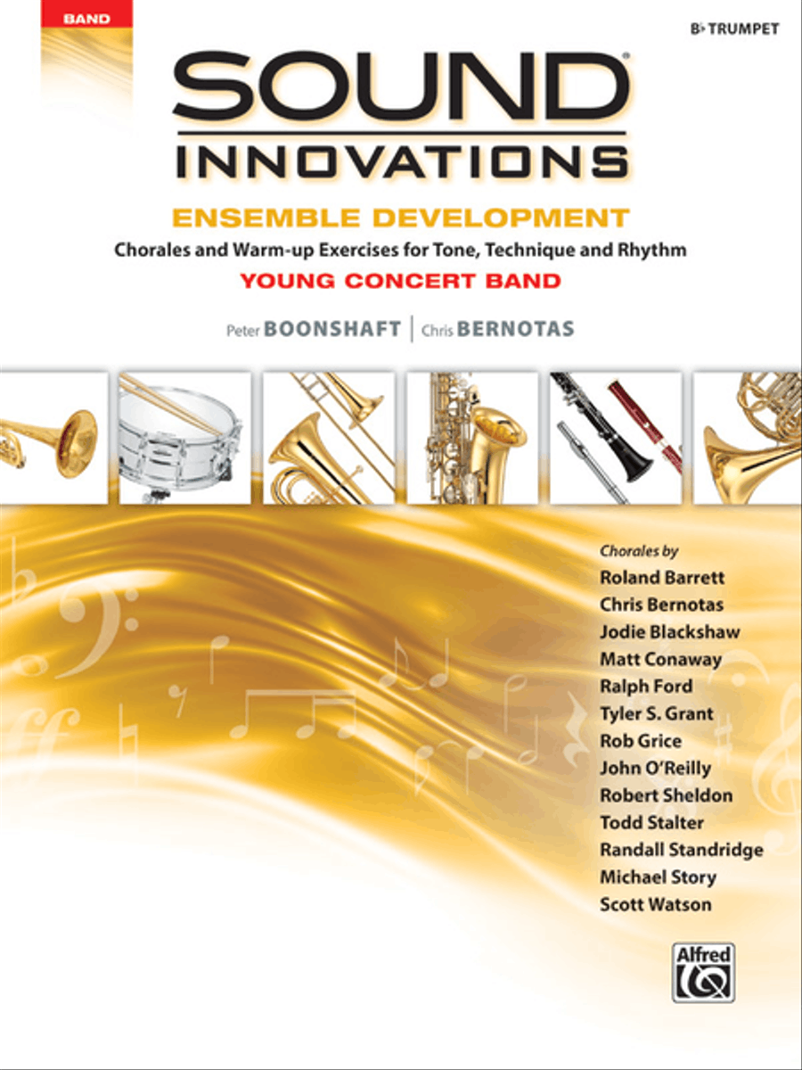 Sound Innovations for Concert Band -- Ensemble Development for Young Concert Band Concert Band Methods scores gallery preview page 1