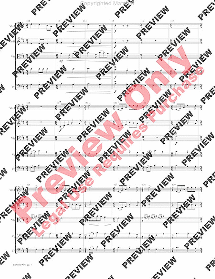 Windscape String Orchestra scores gallery preview page 10