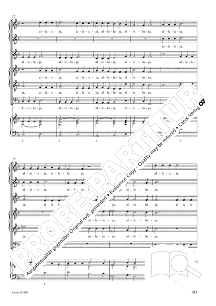 Opera varia I. Works with 1-7 parts (Complete edition, vol. 19) [Werke mit 1-7 obligaten Stimmen] Score scores gallery preview page 240