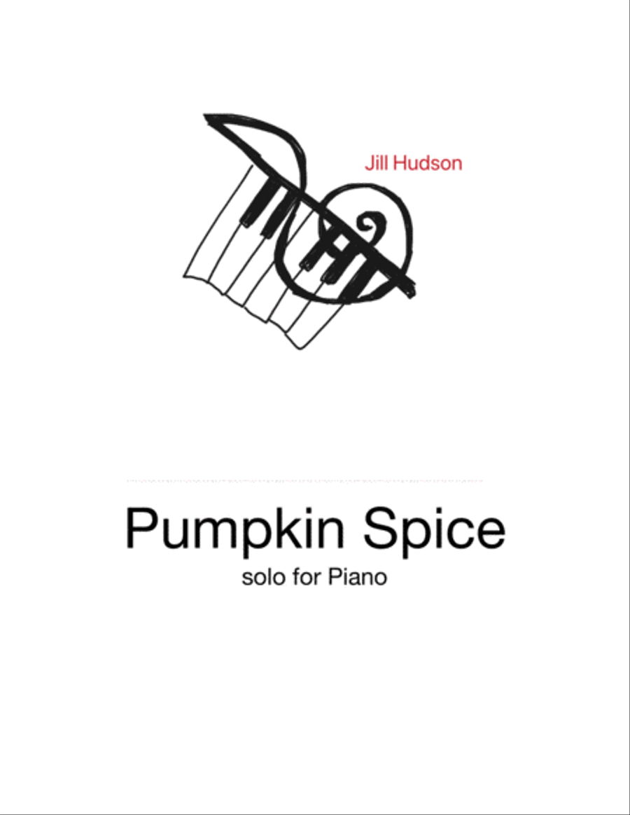 Pumpkin Spice Piano Solo scores gallery preview page 1