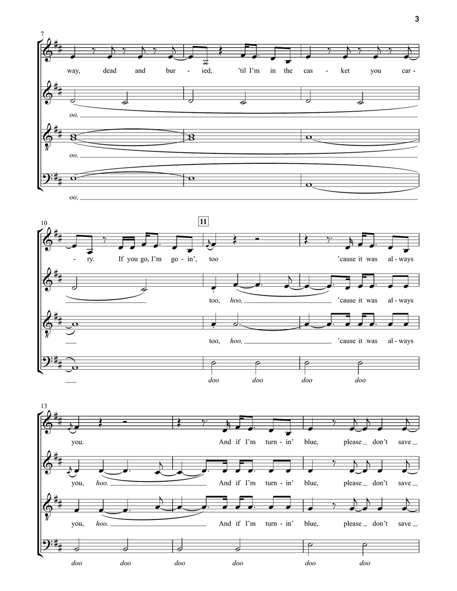 Birds Of A Feather Divisi scores gallery preview page 2