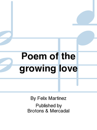 Poem of the growing love