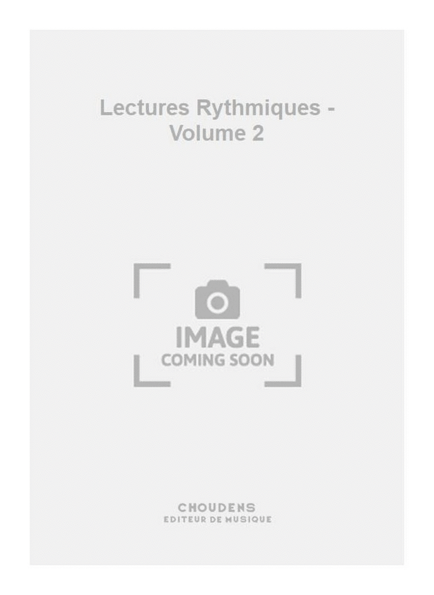 Lectures Rythmiques - Volume 2