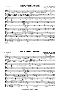 Trooper Salute - Eb Baritone Sax