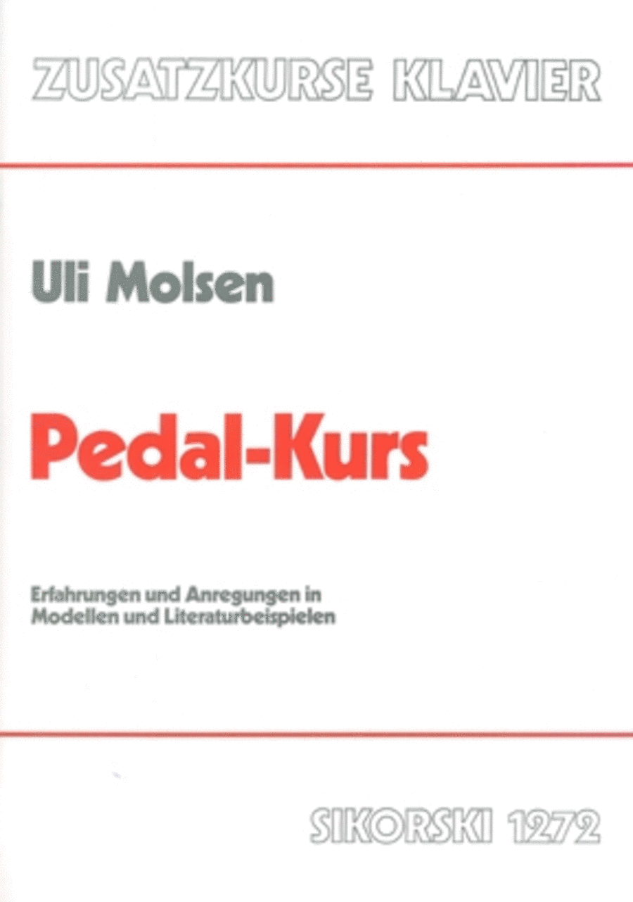 Pedal-kurs -erfahrungen Und Anregungen In Modellen Und Literaturbeispielen-