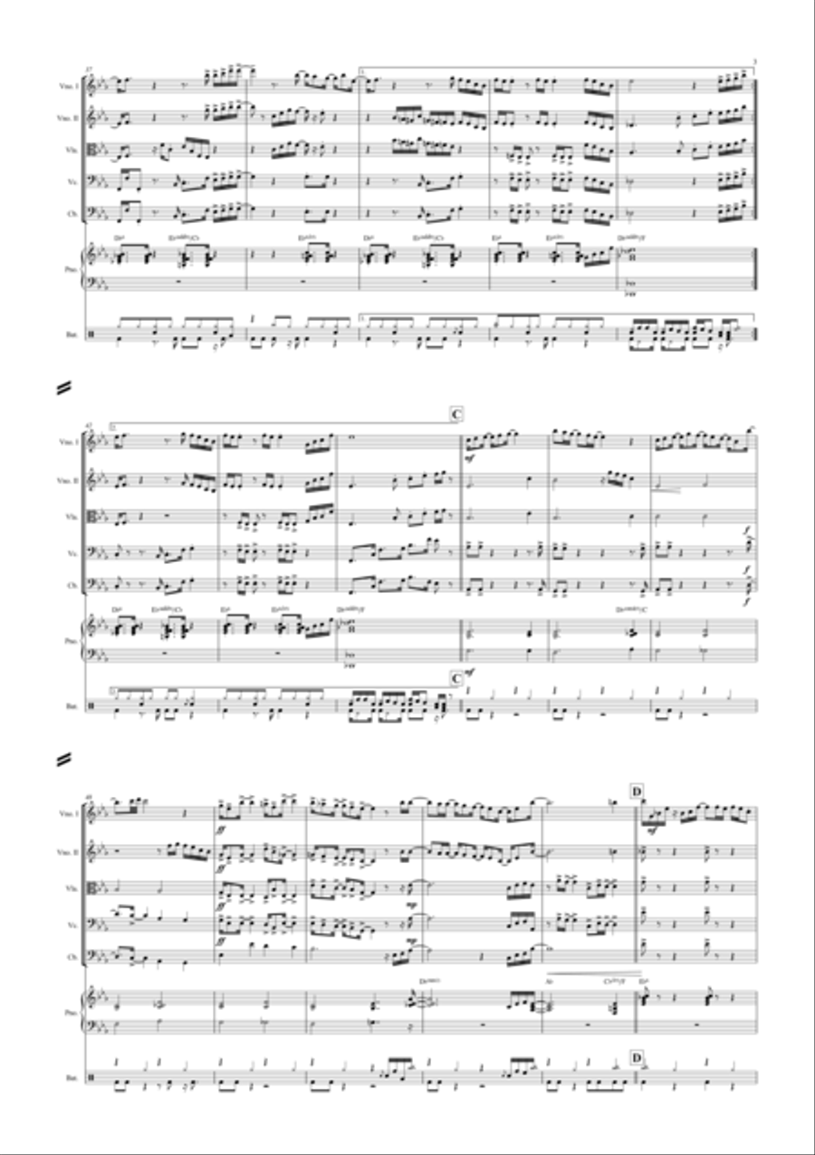 Brighter Day Small Ensemble scores gallery preview page 3