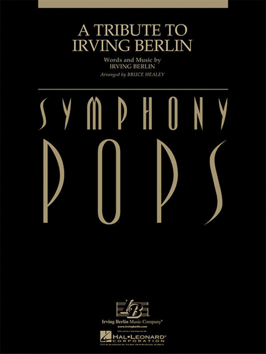 A Tribute to Irving Berlin Full Orchestra scores gallery preview page 1