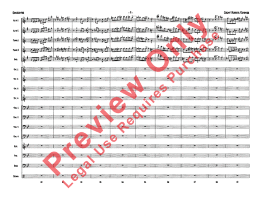 Count Bubba's Revenge Jazz Ensemble scores gallery preview page 11