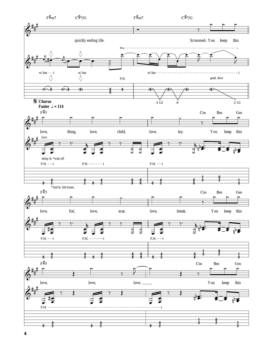 This Love Acoustic Guitar scores gallery preview page 4