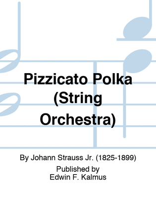 Book cover for Pizzicato Polka (String Orchestra)