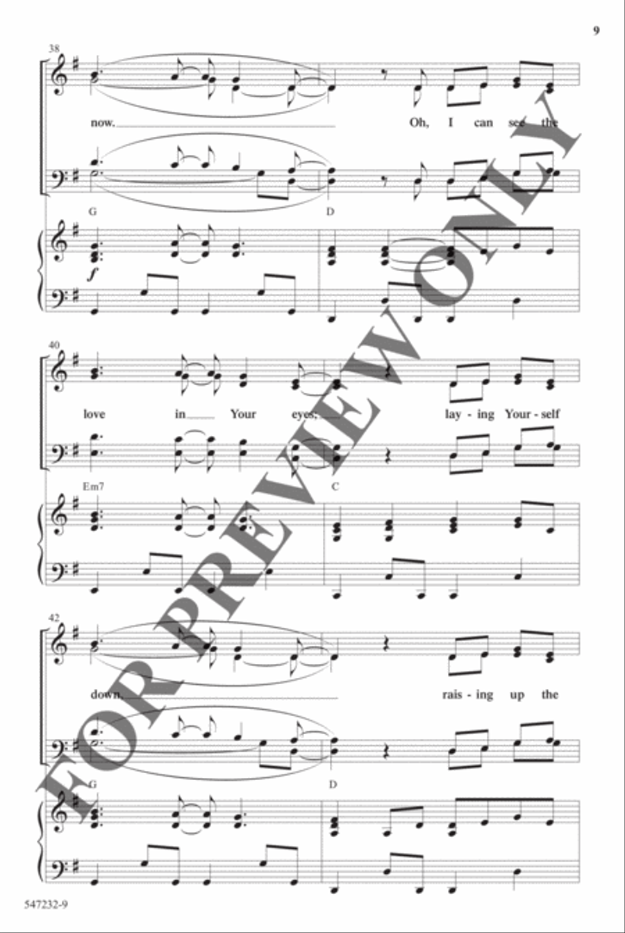 Broken Vessels (Amazing Grace) - Anthem 4-Part scores gallery preview page 8