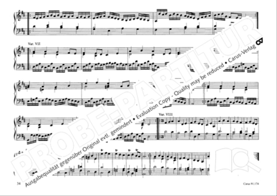 Estendorffer: Orgelwerke II (Organ Works II) Organ Solo scores gallery preview page 37