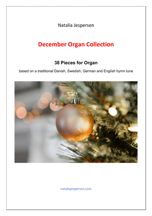 Book cover for December Organ Collection