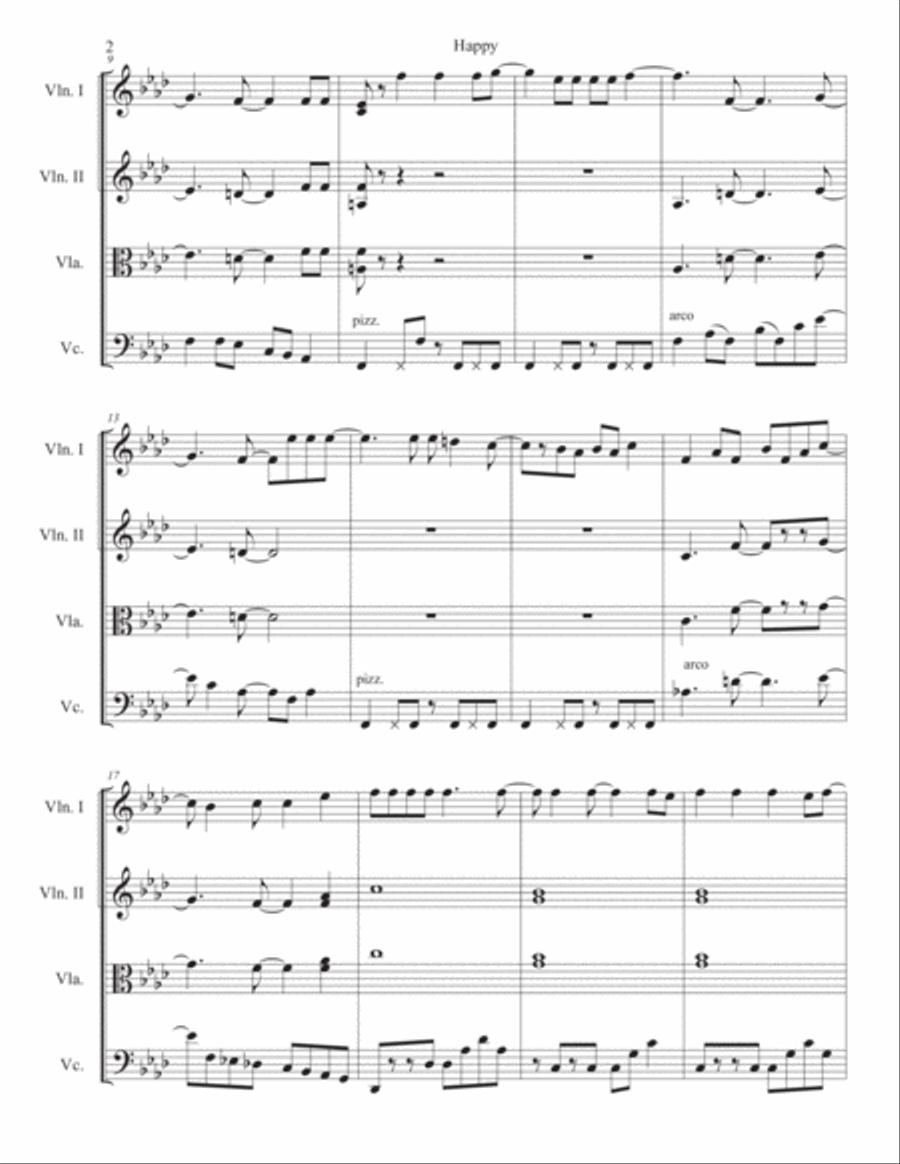 Happy String Trio scores gallery preview page 2
